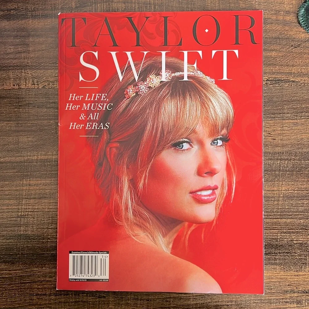 TAYLOR SWIFT Red Magazine Life, Music, Her Eras Collectible Photographs Swiftie